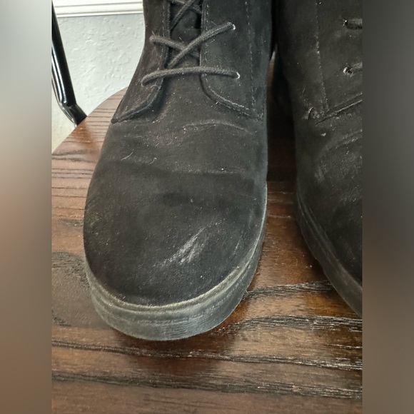 Mossimo (Target) Women’s Faux Suedo Black Boots Size 9. - Picture 3 of 8